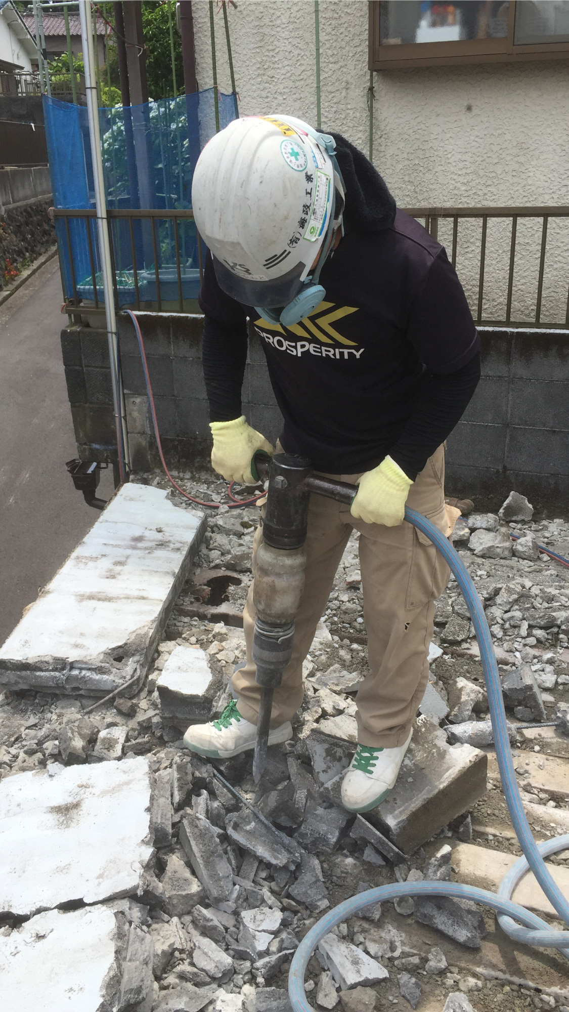 はつり工事